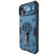 Nillkin CamShield Armor Pro Case for iPhone 14 Plus with Camera Cover and Ring Stand, Blue