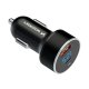 Автомобильное зарядное устройство Wozinsky WDCCAC USB-C / USB-A 36W, черное