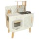 Lulilo Retro Wooden Play Kitchen for Kids with Accessories, 73 cm