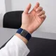Tech-Protect Nylon Clasp Strap for Samsung Galaxy Watch Ultra 47mm, Navy Blue