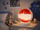 3D Moving Sand Art Lamp LED RGB Desk Decor USB