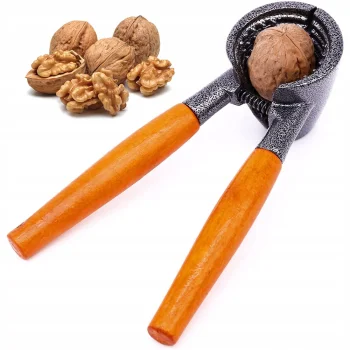 Nutcracker with Wooden Handles (17 cm)