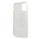 Guess iPhone 11 Pro Max Case Glitter 4G Circle Logo, White