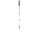 Lightweight Nordic walking trekking pole with cork handle 1 Pcs, silver