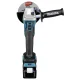 Makita DGA513RTJ Cordless Angle Grinder, 18V, 125 mm, 2x 5.0 Ah