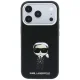 Karl Lagerfeld Smooth Ikonik Sketch MagSafe dėklas iPhone 18 Pro Max / 17 Pro Max, juodas