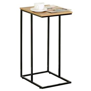 Mobile Side Coffee Table for Laptop Black
