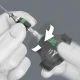 Wera 416 RA T-Handle Rapidaptor Bitholding Screwdriver, 1/4\" x 45 mm