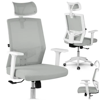 Sofotel Rotar Micro-mesh Office Chair, Grey