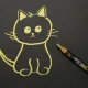 Chalk Markers for Boards and Glass, 12 pcs