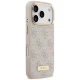 Guess 4G Logo Plate MagSafe case for iPhone 18 Pro / 17 Pro, pink