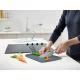 Joseph Joseph Chop2Pot Plus 2-piece Folding Chopping Board Set, Blue