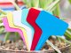 Labels for seeds and plants 50 pcs., Different colors