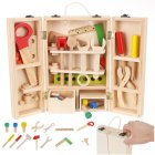 Wooden Tool Box Set for Kids with Accessories 22697