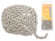 Bicycle Chain 116 Links, Size 1/2x3/32, for 6/7/8 Speeds, with 2 Connecting Links
