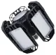 Foldable LED Ceiling Light E27 50W, Black