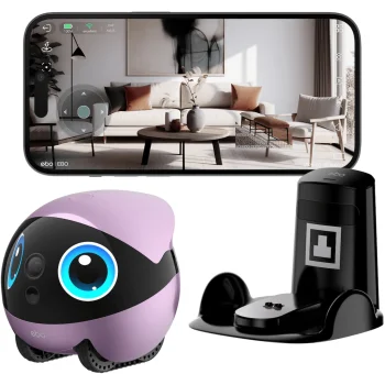 Enabot EBO Air 2 Plus Companion & Pet Monitoring Robot with 3K Camera