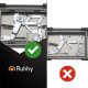 Ruhhy Manual Cigarette Rolling Machine, Black