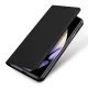 Dux Ducis Skin Pro Flip Case for Realme 10 Pro+ with Stand and Card Slot, Black