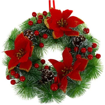 Christmas Wreath Ruhhy 26470, 30 cm