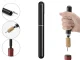 Pneumatic Wine Corkscrew with Foil Cutter, Black