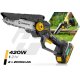 Cordless Mini Chainsaw Humberg HM-421 with 2 Batteries 21V Brushless Motor