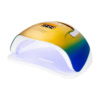 Glow F2 ZN 220W UV/LED Nail Lamp, Gold/Blue