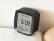 Digital Alarm Clock with Thermometer and Hygrometer LCD, Black