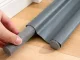Under Door Draft Stopper Foam Weather Stripping 96cm, grey