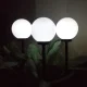 GreenBlue GB121 Solar Garden Lamp, 15x15x48 cm, White LED
