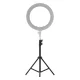 Newell RL-18A LED Ring Light WB (3200-5500 K) with Tripod and Remote, Arctic White