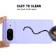 Google Pixel 8 Soft Liquid Silicone Anti-Scratch Protective Case Cover, Purple