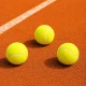 Tennis Balls for Training and Recreation, Green, 3 Pcs