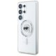Чехол Karl Lagerfeld Button Karl Head MagSafe для Samsung Galaxy S25 Ultra, белый
