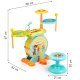 Kids 2-in-1 Drum Kit & Keyboard Piano Set with Microphone & MP3 Input
