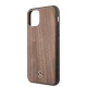 Mercedes iPhone 11 Pro Max Case Wood Line Walnut, Light Brown