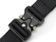Tactical Belt with Quick Release Buckle, 130 cm, Black