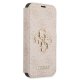 Guess 4G Big Metal Logo atverams vāciņš iPhone 13 Pro Max, Rozā