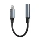 Wozinsky WALJ-01 Lightning to 3.5mm Mini Jack Audio Adapter, Black