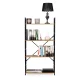 Modernhome CWJ6024112LG WILD OA Wooden Shelf, 4 Shelves, Loft Style