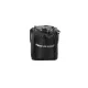 WYA36Y7S Bike Pannier Bag with Long Strap and Expandable Side Pockets - Black