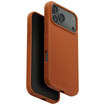 Uniq iPhone 17 Pro Max Case Lino Magclick Charging, Orange