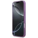 Guess iPhone 17 Pro Max Case Fixed Glitter Big 4G, Purple