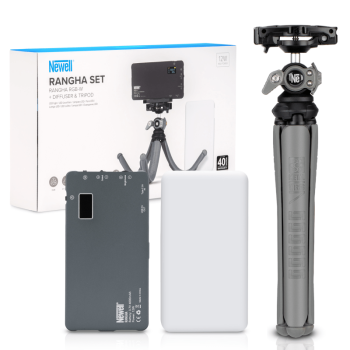 Newell Rangha Set LED Light with Diffuser and Flexible Stand