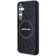 Mercedes AMG Samsung Galaxy S24 Case Silicone Carbon Pattern MagSafe, Black