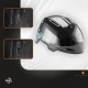 Qunature Ski and Snowboard Helmet 58-61 cm (L) - Black