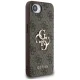 Guess 4G Big Logo Case for iPhone 16e, Brown