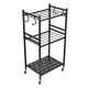 Maclean MC-138 Mobile Garden Tool Stand, Black