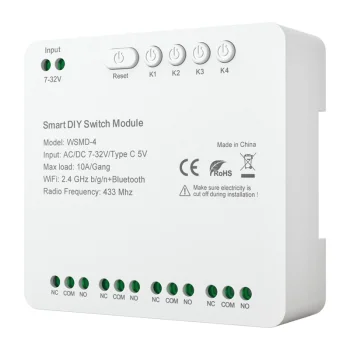 Avatto WSMD-4-32V Smart Switch Module (4 Channels)