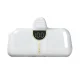 Dudao K20SL 5000mAh mini power bank with Lightning / USB-C connectors - white